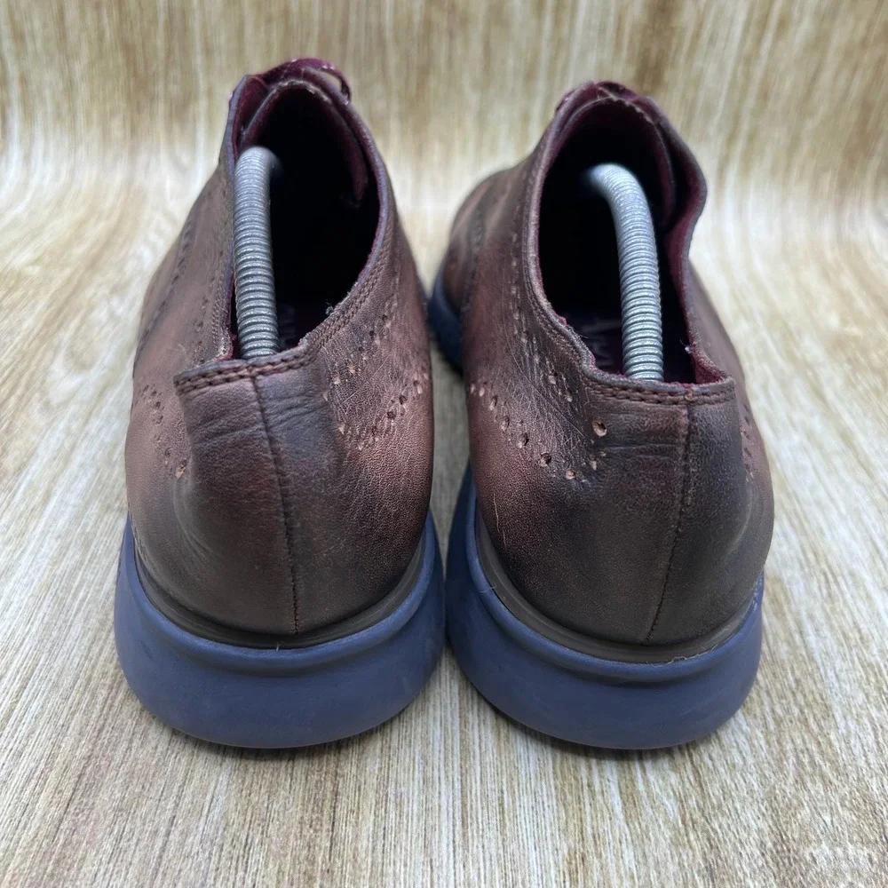 Cole Haan 2.Zerogrand Men's Size 11 M Brown Leather Wingtip‎ Oxford Shoes C33974